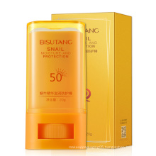 Bisutang Summer Sunscreen Snail Essence Moisturizing Protective Skin Anti-UV Whitening Concealer Cream